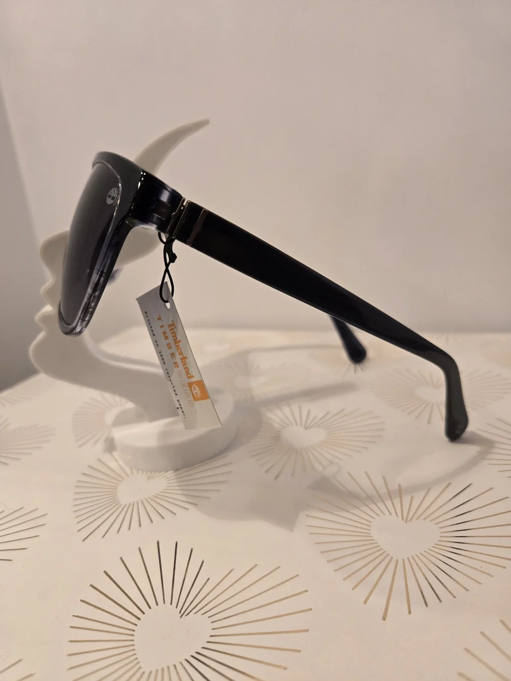 Timberland Polarized Black Frame Sunglasses with  Lenses